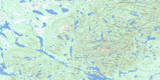 No Title Topo Map 023A02 at 1:50,000 scale - National Topographic System of Canada (NTS) - Toporama map