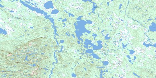 No Title Topographic map 023A08 at 1:50,000 Scale