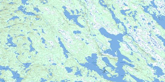 No Title Topo Map 023A15 at 1:50,000 scale - National Topographic System of Canada (NTS) - Toporama map