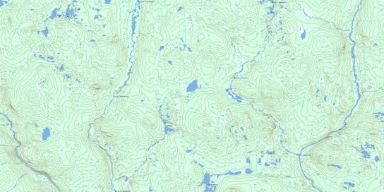 Riviere Sechelles Topographic map 023C03 at 1:50,000 Scale