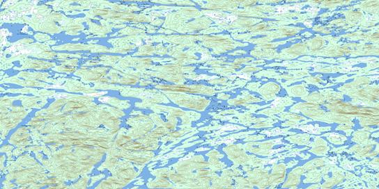 Lac Boissier Topo Map 023F09 at 1:50,000 scale - National Topographic System of Canada (NTS) - Toporama map