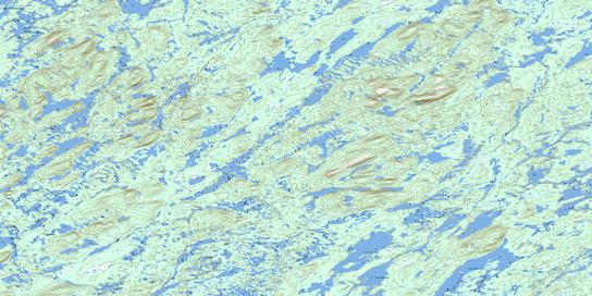 Lac Viau Topo Map 023F12 at 1:50,000 scale - National Topographic System of Canada (NTS) - Toporama map