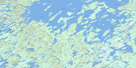  Topo Map 023F13 at 1:50,000 scale - National Topographic System of Canada (NTS) - Toporama map