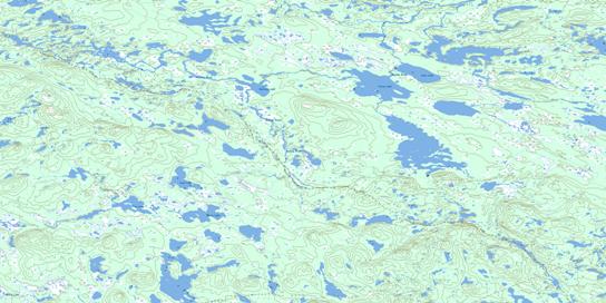 Cissy Lake Topo Map 023H05 at 1:50,000 scale - National Topographic System of Canada (NTS) - Toporama map