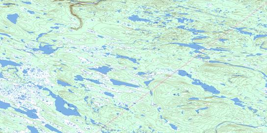 No Title Topo Map 023H08 at 1:50,000 scale - National Topographic System of Canada (NTS) - Toporama map