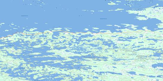 No Title Topo Map 023H15 at 1:50,000 scale - National Topographic System of Canada (NTS) - Toporama map