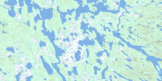 No Title Topographic map 023I06 at 1:50,000 Scale