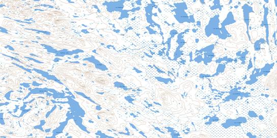 Marion Lake Topo Map 023I13 at 1:50,000 scale - National Topographic System of Canada (NTS) - Toporama map