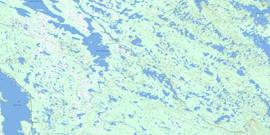 Cavanagh Topo Map 023J01 at 1:50,000 scale - National Topographic System of Canada (NTS) - Toporama map
