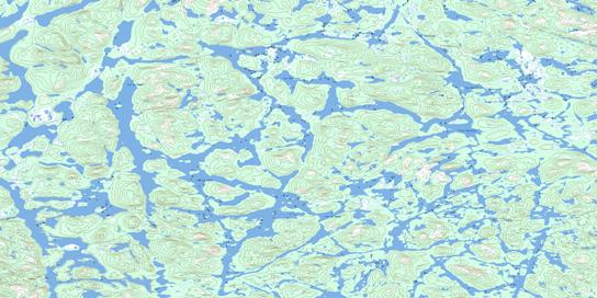 Sandy Lake Topo Map 023J05 at 1:50,000 scale - National Topographic System of Canada (NTS) - Toporama map