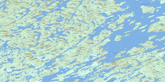  Topographic map 023L01 at 1:50,000 Scale