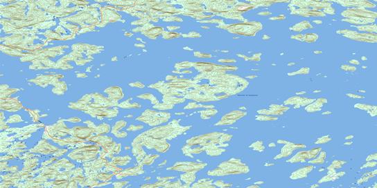  Topo Map 023L08 at 1:50,000 scale - National Topographic System of Canada (NTS) - Toporama map