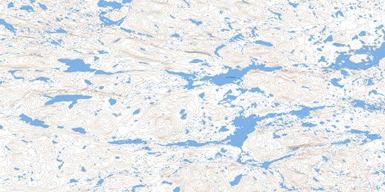 Lac Pelland Topo Map 024A09 at 1:50,000 scale - National Topographic System of Canada (NTS) - Toporama map