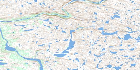 Lac Terriault Topo Map 024A15 at 1:50,000 scale - National Topographic System of Canada (NTS) - Toporama map