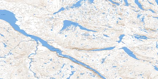 Lac Lace Topo Map 024C02 at 1:50,000 scale - National Topographic System of Canada (NTS) - Toporama map