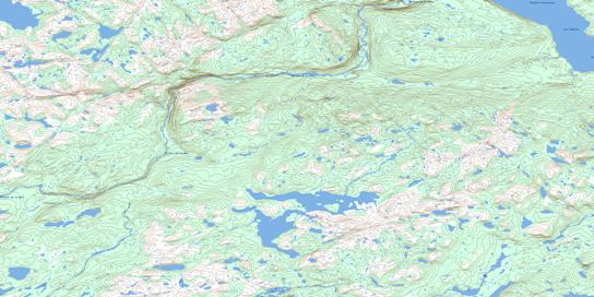  Topo Map 024C03 at 1:50,000 scale - National Topographic System of Canada (NTS) - Toporama map