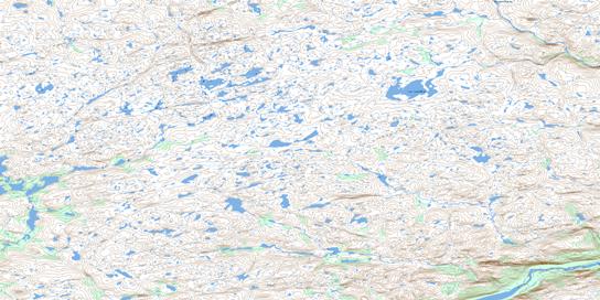 Lac Lamaletie Topo Map 024E06 at 1:50,000 scale - National Topographic System of Canada (NTS) - Toporama map