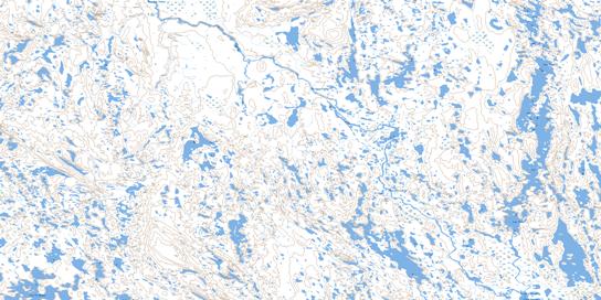 Lac Souel Topographic map 024F08 at 1:50,000 Scale