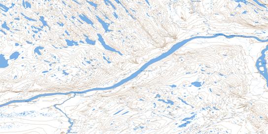 Confluent Kannilirqiq Topo Map 024F12 at 1:50,000 scale - National Topographic System of Canada (NTS) - Toporama map