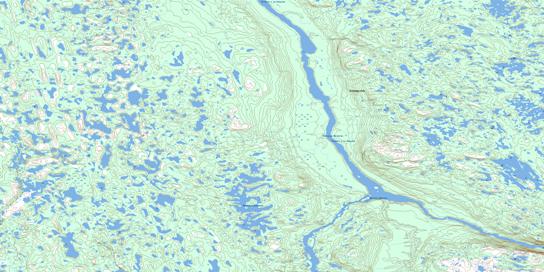 Illualutalik Topographic map 024G03 at 1:50,000 Scale