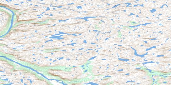 Colline Misurtuq Topo Map 024H11 at 1:50,000 scale - National Topographic System of Canada (NTS) - Toporama map