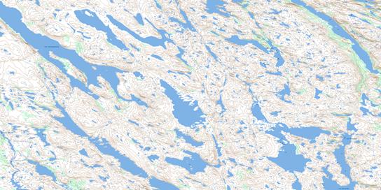 Lac Tasirpaarusiq Topo Map 024J01 at 1:50,000 scale - National Topographic System of Canada (NTS) - Toporama map