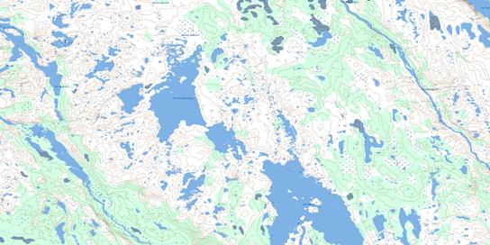 Lac Tasivalliajuq Topo Map 024J02 at 1:50,000 scale - National Topographic System of Canada (NTS) - Toporama map