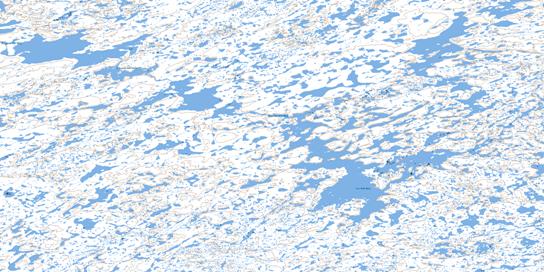 Lac Dufreboy Topo Map 024L02 at 1:50,000 scale - National Topographic System of Canada (NTS) - Toporama map