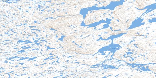 Lac Ford Topo Map 024M01 at 1:50,000 scale - National Topographic System of Canada (NTS) - Toporama map