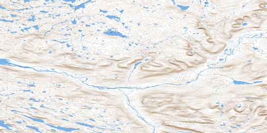 Mont Jacques-Rousseau Topo Map 024P07 at 1:50,000 scale - National Topographic System of Canada (NTS) - Toporama map