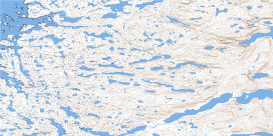 Ikkudliayuk Fiord Topo Map 025A02 at 1:50,000 scale - National Topographic System of Canada (NTS) - Toporama map