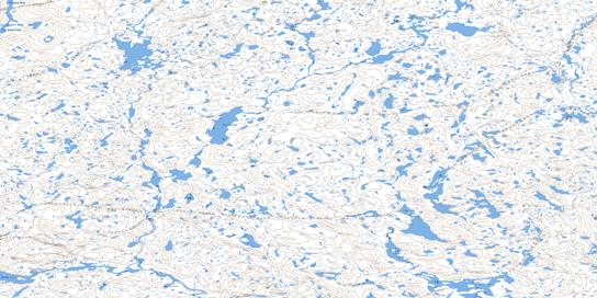 Lac Luiller Topo Map 025D06 at 1:50,000 scale - National Topographic System of Canada (NTS) - Toporama map