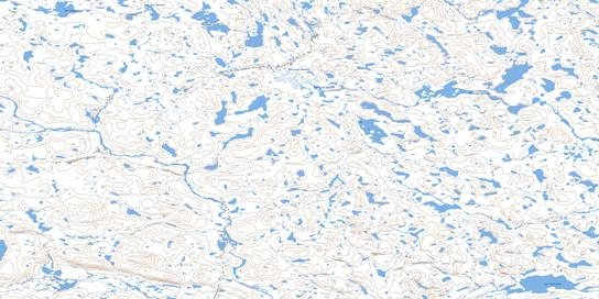 Lac Tasiruluk Topo Map 025D09 at 1:50,000 scale - National Topographic System of Canada (NTS) - Toporama map