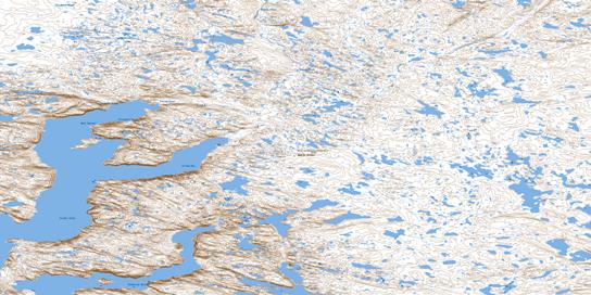 Noel Harbour Topo Map 025M02 at 1:50,000 scale - National Topographic System of Canada (NTS) - Toporama map