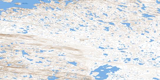 No Title Topo Map 025M06 at 1:50,000 scale - National Topographic System of Canada (NTS) - Toporama map