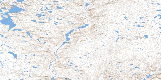No Title Topo Map 025M07 at 1:50,000 scale - National Topographic System of Canada (NTS) - Toporama map