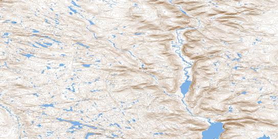 No Title Topo Map 025N03 at 1:50,000 scale - National Topographic System of Canada (NTS) - Toporama map