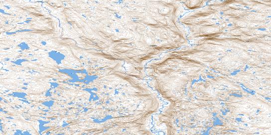 Mount Moore Topo Map 025N04 at 1:50,000 scale - National Topographic System of Canada (NTS) - Toporama map