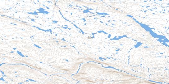 No Title Topographic map 025N13 at 1:50,000 Scale