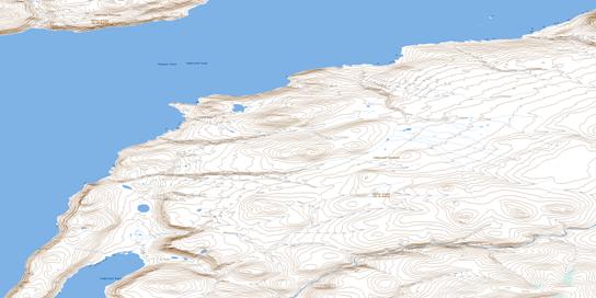 No Title Topo Map 026H14 at 1:50,000 scale - National Topographic System of Canada (NTS) - Toporama map