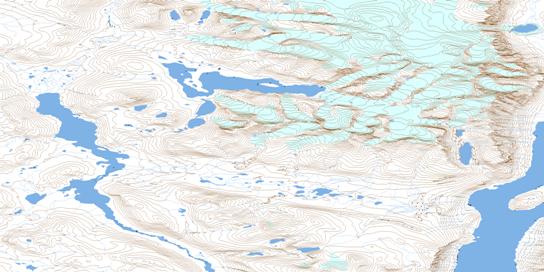 Moon Peak Topo Map 026I05 at 1:50,000 scale - National Topographic System of Canada (NTS) - Toporama map