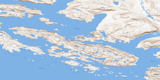 Kekertelung Island Topographic map 026J07 at 1:50,000 Scale
