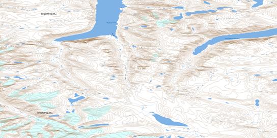 No Title Topographic map 026P10 at 1:50,000 Scale
