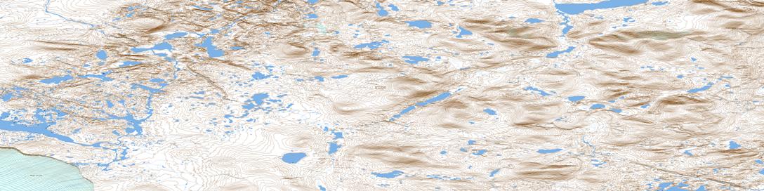 Sam Ford River Topographic map 027C13 at 1:50,000 Scale