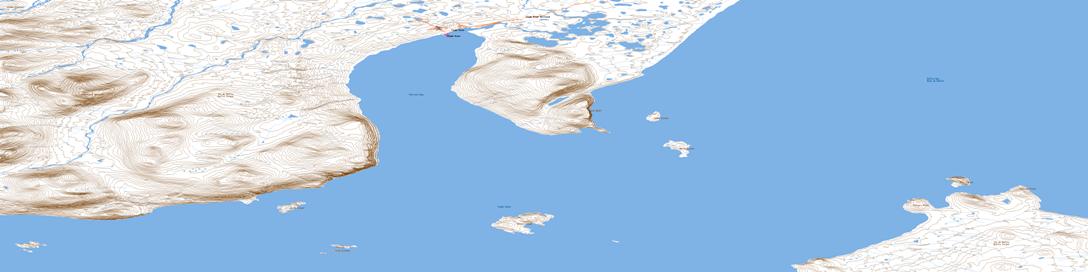 Clyde River Topographic map 027F08 at 1:50,000 Scale