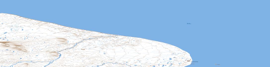 Cape Christian Topographic map 027F09 at 1:50,000 Scale