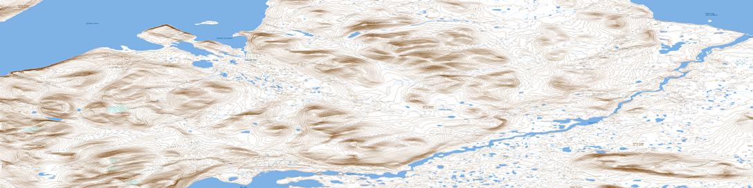 Ravenscraig Harbour Topo Map 027F10 at 1:50,000 scale - National Topographic System of Canada (NTS) - Toporama map