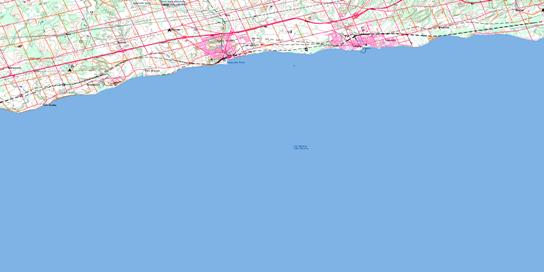 Port Hope Topo Map 030M16 at 1:50,000 scale - National Topographic System of Canada (NTS) - Toporama map
