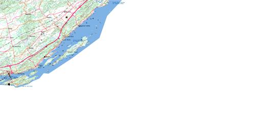 Mallorytown Topo Map 031B05 at 1:50,000 scale - National Topographic System of Canada (NTS) - Toporama map
