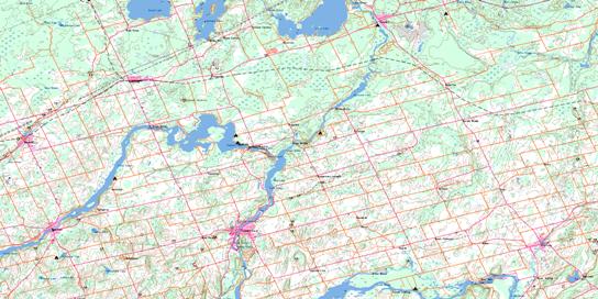Campbellford Topo Map 031C05 at 1:50,000 scale - National Topographic System of Canada (NTS) - Toporama map